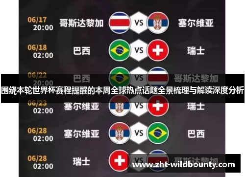 围绕本轮世界杯赛程提醒的本周全球热点话题全景梳理与解读深度分析